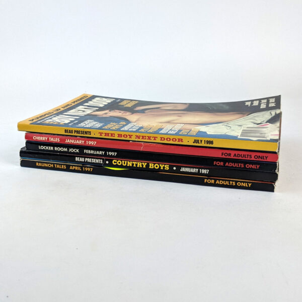 Lot of 5 1990s Gay Digest Magazines - Image 2