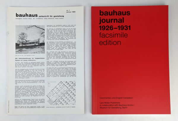Bauhaus Journal, 1926-1931 Facsimile Edition - Image 3