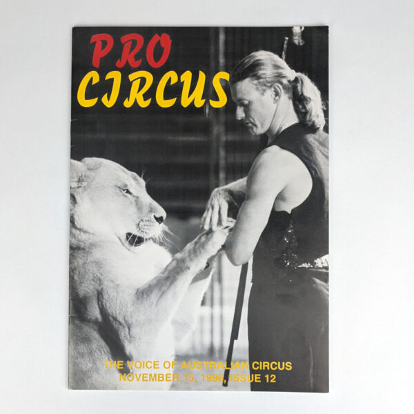 Pro-Circus: The Voice of Australian Circus (29 Volumes) + Australian Circus News (1 Volume)