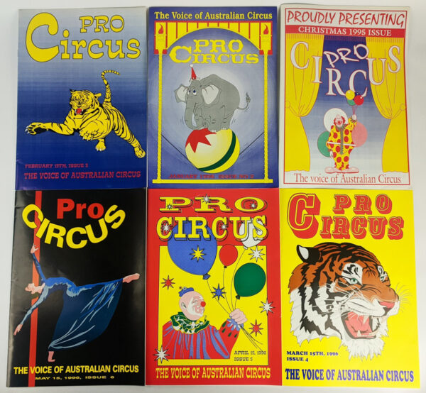 Pro-Circus: The Voice of Australian Circus (29 Volumes) + Australian Circus News (1 Volume) - Image 2