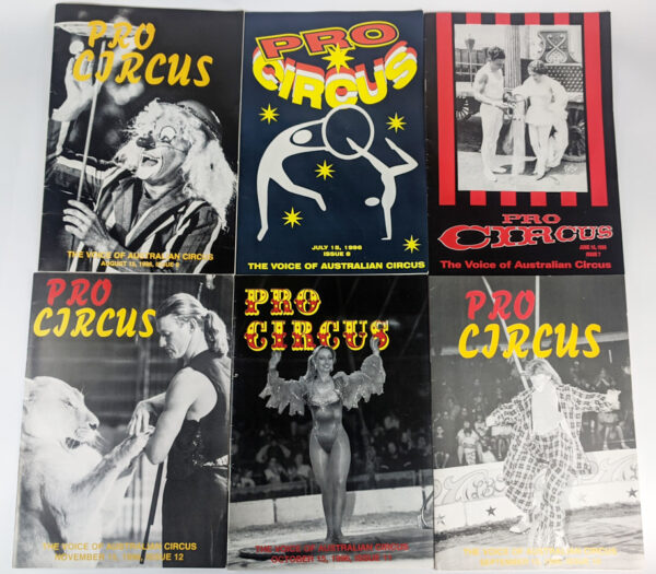 Pro-Circus: The Voice of Australian Circus (29 Volumes) + Australian Circus News (1 Volume) - Image 3
