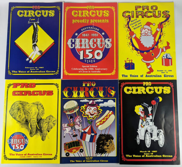 Pro-Circus: The Voice of Australian Circus (29 Volumes) + Australian Circus News (1 Volume) - Image 4