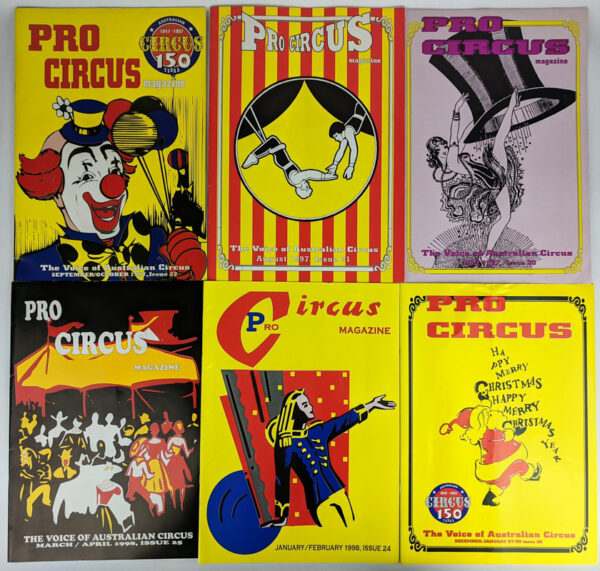 Pro-Circus: The Voice of Australian Circus (29 Volumes) + Australian Circus News (1 Volume) - Image 5