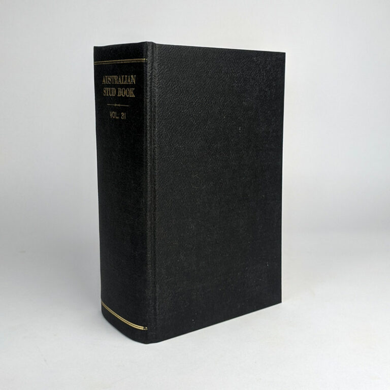 The Australian Stud Book (Volume 31) The Book Merchant Jenkins