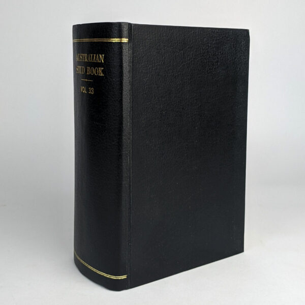 The Australian Stud Book (Volume 33)