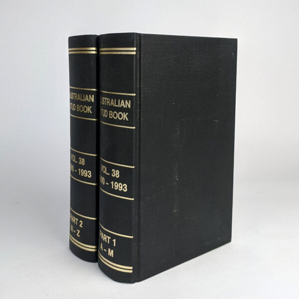Australian Stud Book (Volume 38, Parts 1 & 2)