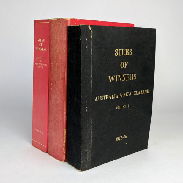 Sires of Winners: Australia & New Zealand, 1975-1978 (3 Volumes)