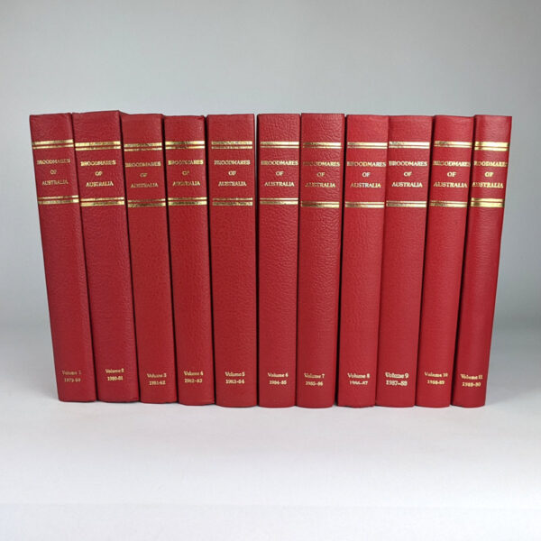 Broodmares of Australia, 1979-1990 (11 Volumes)