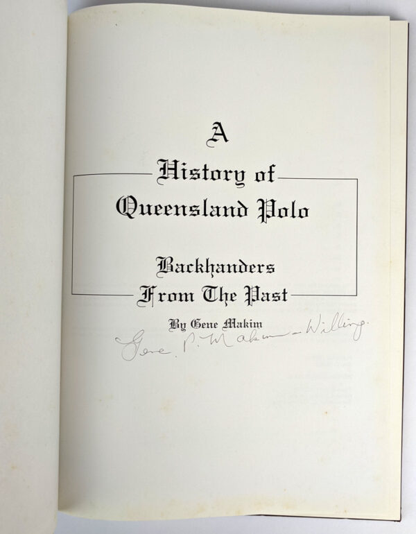 A History of Queensland Polo: Backhanders from the Past - Image 2