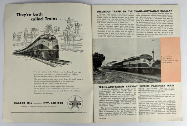 Trans-Australian Railway: Across Australia in Fast Air-Conditioned Diesel-Electric Trains - Image 2