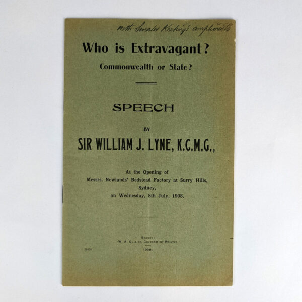 Who Is Extravagant? Commonwealth or State?