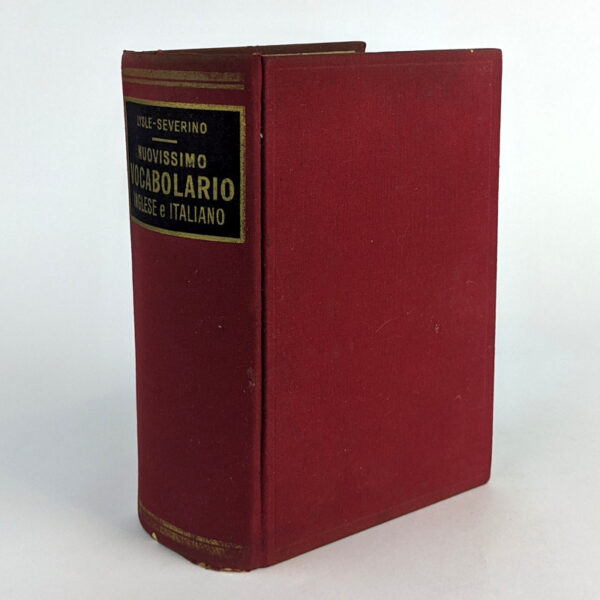 Lysle's Italian Dictionary: Italian-English, English-Italian