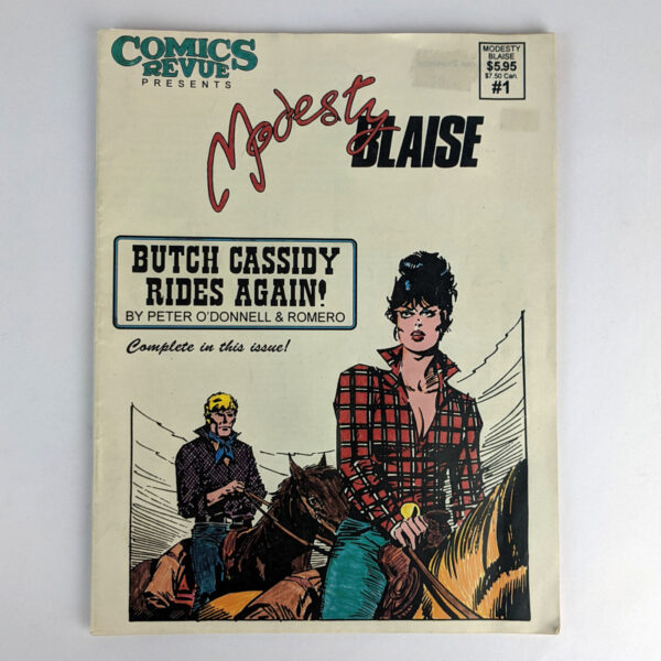 Modesty Blaise: Butch Cassidy Rides Again! #1