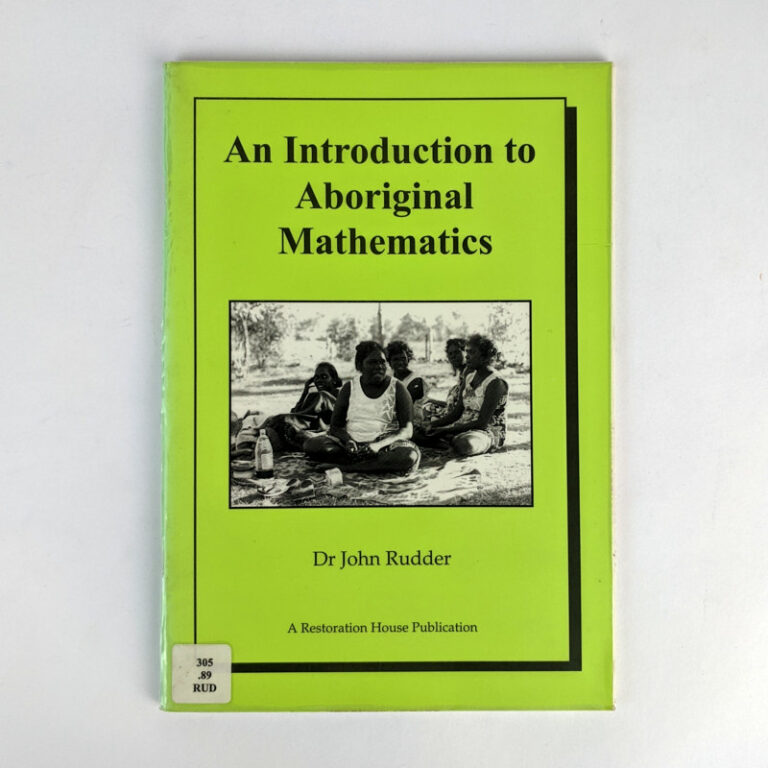 An Introduction to Aboriginal Mathematics - The Book Merchant Jenkins