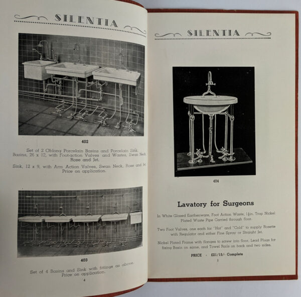A Catalogue of Silentia Hospital and Sanitary Fittings - Image 4