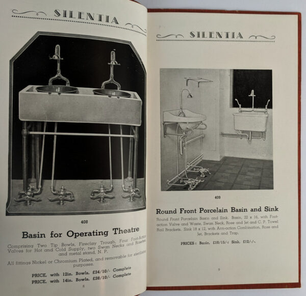 A Catalogue of Silentia Hospital and Sanitary Fittings - Image 5