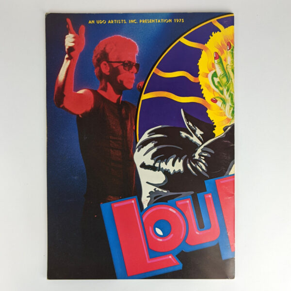 Lou Reed 1975 Japan Tour Programme - Image 6