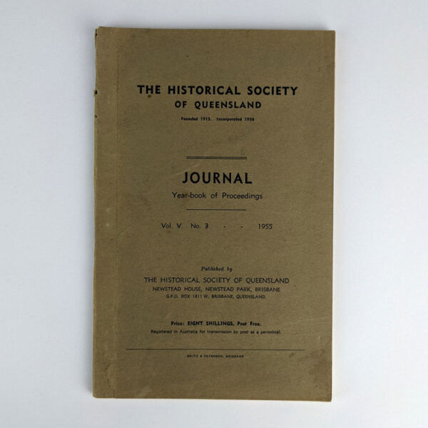 Journal Year-book of Proceedings Vol. V. No. 3, 1955