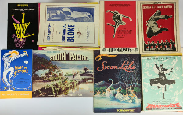 Lot of 73 Souvenir Booklets and Programmes from Her Majesty's Theatre, Brisbane - Image 2