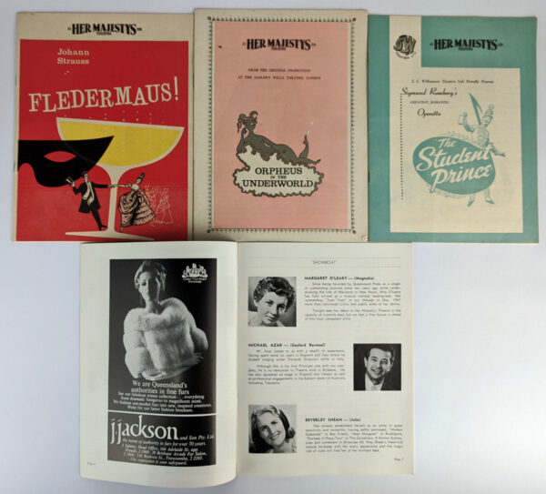 Lot of 73 Souvenir Booklets and Programmes from Her Majesty's Theatre, Brisbane - Image 4