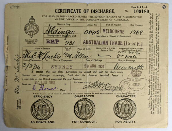 The Career of Captain Alexander McLuckie - Image 3