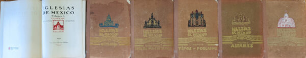 Iglesias de Mexico (6 Volumes)