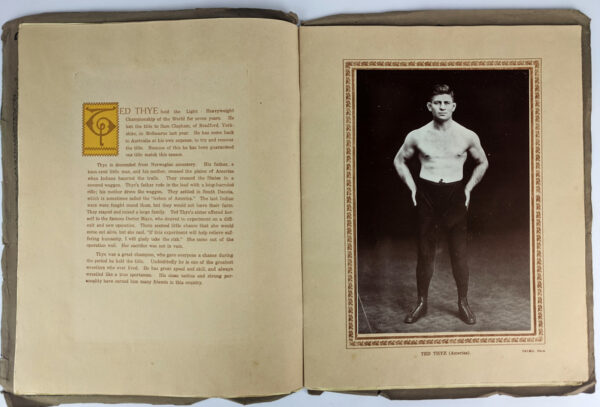 Championship Wrestling Souvenir of wrestlers who will wrestle for the world's light heavy weight championship at the stadium: season 1927 - Image 3