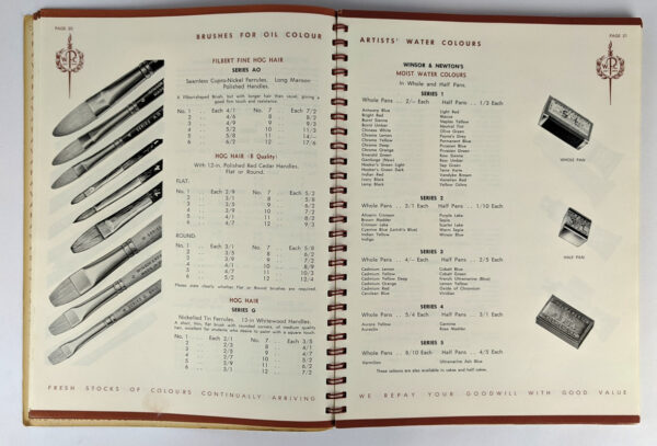 Illustrated Catalogue: Artists, Architects and Engineers Supplies - Image 2