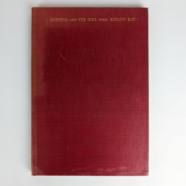 Sydney Long Bookplate / Boswell and the Girl from Botany Bay - Image 2