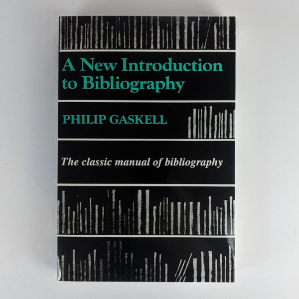 A New Introduction to Bibliography