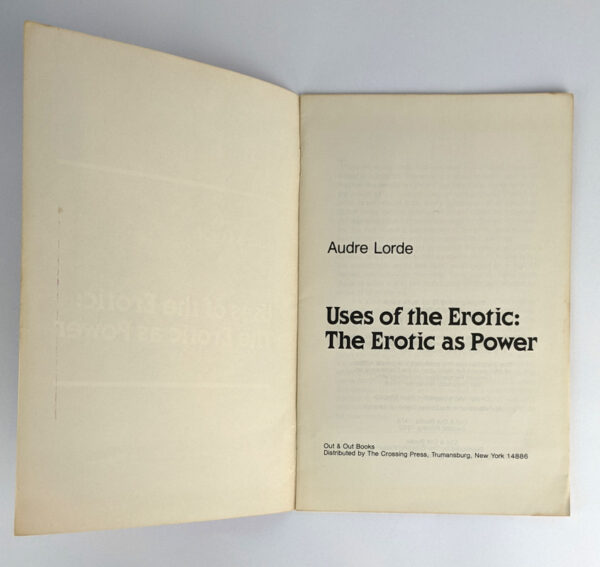 Uses of the Erotic: The Erotic as Power - Image 3