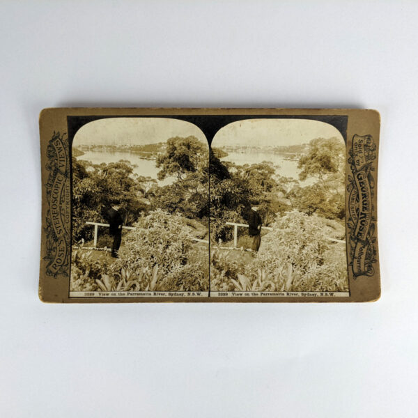 Stereoview on the Parramatta River, Sydney, N. S. W.