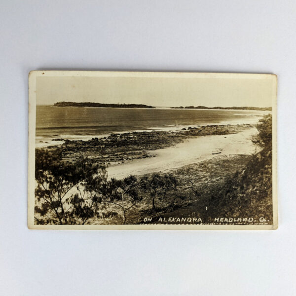 Postcard View On Alexandra Headland, Q.