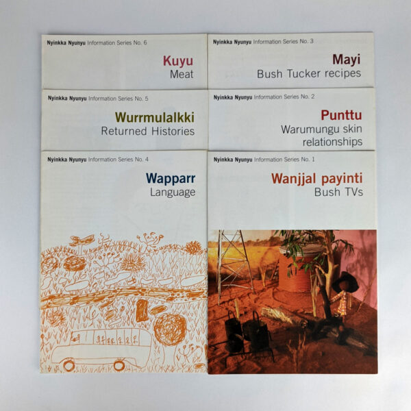 Nyinkka Nyunyu Information Series (6 Nos.)