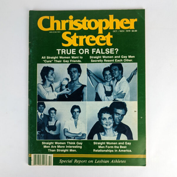 Christopher Street, Vol. 4 No. 3, Oct. / Nov. 1979