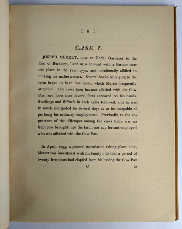 An Inquiry into the Causes and Effects of the Variolae Vaccinae, a Disease Discovered in some of the Western Countries of England, Particularly Gloucestershire, and Known by the Name of The Cow Pox - Image 4