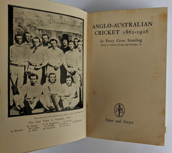 Anglo-Australian Cricket, 1862-1926 - Image 3