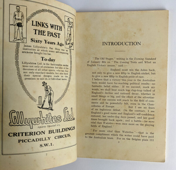 The Australian Cricket Team 1926 with Notes on Anglo-Australian Cricket from 1877 - Image 3