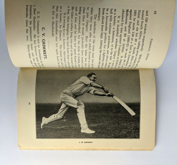 The Australian Cricket Team 1926 with Notes on Anglo-Australian Cricket from 1877 - Image 5