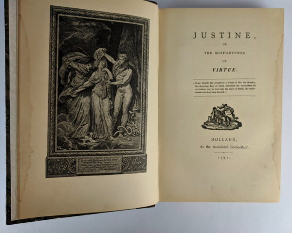 Opus Sadicum: A Philosophical Romance / Justine, or the Misfortunes of Virtue - Image 3