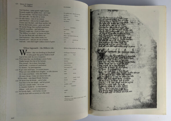 The Canterbury Tales: A Facsimile and Transcription of the Hengwrt Manuscript with Variants from the Ellesmere Manuscript - Image 3