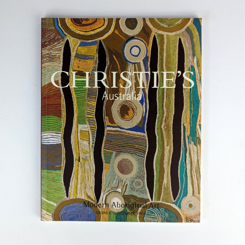 Modern Aboriginal Art: Sydney, 12 October, 2004 - The Book Merchant Jenkins