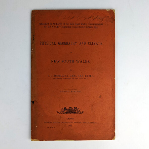 Physical Geography and Climate of New South Wales