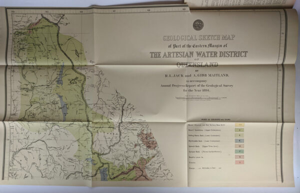 Annual Reports of the Queensland Department of Mines, 1877-1900 (24 Volumes) - Image 8