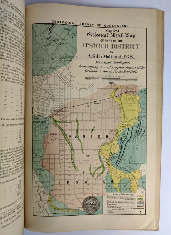 Annual Reports of the Queensland Department of Mines, 1877-1900 (24 Volumes) - Image 9