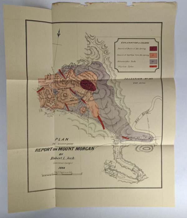 Mount Morgan Gold Deposits and Other Mines in the Crocodile Gold Field (First, Second, Third, and Fourth Reports by Robert L. Jack, Government Geologist for the years 1884, 1889, 1892, and 1898) - Image 3