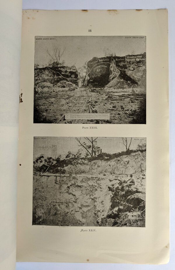 Mount Morgan Gold Deposits and Other Mines in the Crocodile Gold Field (First, Second, Third, and Fourth Reports by Robert L. Jack, Government Geologist for the years 1884, 1889, 1892, and 1898) - Image 6