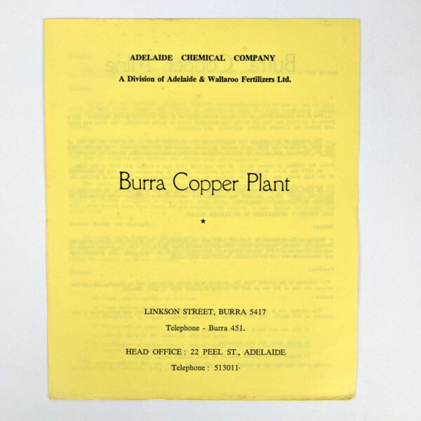 Burra Copper Plant