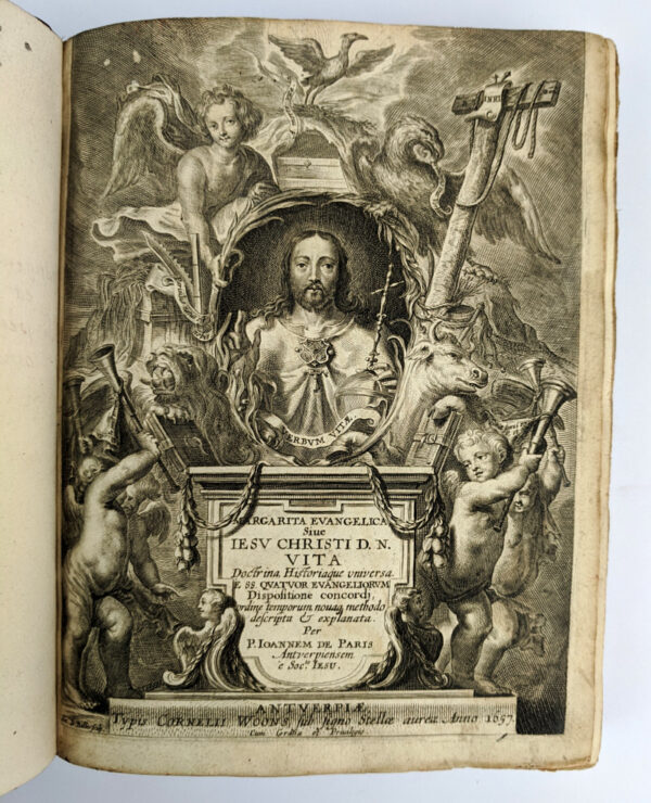 Margarita Evangelica sive Iesv Christi D. N. vita, - Image 2