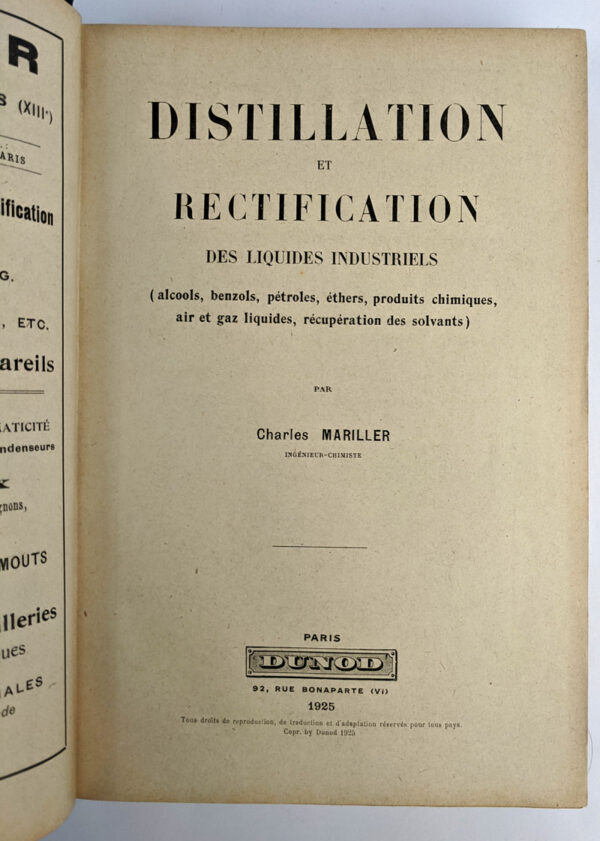 Distillation et Rectification des Liquides Industriels - Image 2